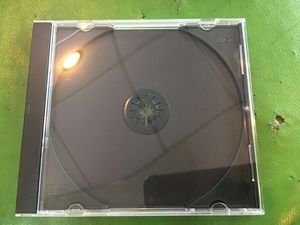 透明单片CD 光盘盒 黑底厚盒  透明CD盒 标准尺寸加厚CD盒