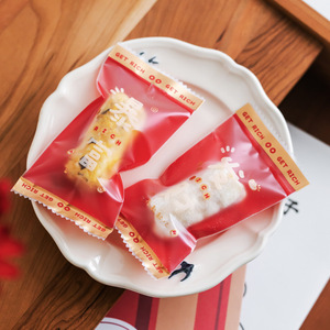 春节牛轧奶糕奶酥卷包装袋生巧棒海苔酥脆皮蛋卷拉丝咸蛋黄燕麦饼