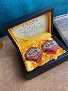 牛黄丸 中药丸子包装盒 安宫丸包装盒 木盒 两颗六颗装送手提袋