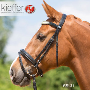 德国进口kiffer英式水勒缰 障碍综合马术水勒马勒马龙头 西部巨人