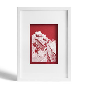 500人付款淘宝立体爱国纸艺手工简单长城纸雕作品小学生幼儿园美术