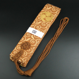 原装进口日本半袈裟真言宗高野山派白茶唐草地纹现货全国包邮