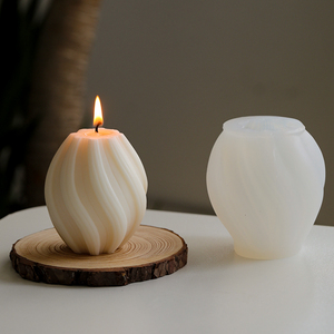 象牙果状蜡烛模具 香薰蜡烛DIY材料硅胶模具手工制作韩式简易蜡模