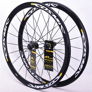 框高40mm马维克铝合金mavic公路车碟刹死飞轮组cosmic elites700c
