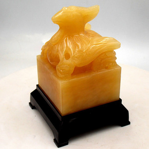 诚信推手黄玉凤章凤印凤玺凤凰玉石印章玉玺桌面摆件玉印