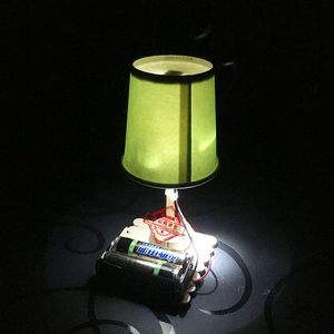 自制纸杯台灯supe寻6