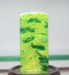 广绿玉印章 广东绿石 广绿石 寿山石 雅安绿冻石老挝藏书章书画章