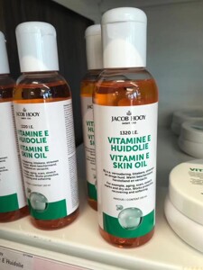 荷兰雅各布jacob hooy维他命e肌肤护理油维生素e油150ml 儿童孕妇