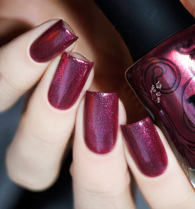 果冻透感紫红白兔奶昔俄罗斯msura指甲油904-262樱桃珍珠显白渐变