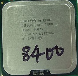 intel酷睿2双核e8400.3.0gh 6m cpu 775针另有e6600.e7500.e8200