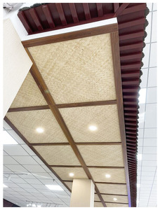 装修竹席吊顶 建筑用贴墙壁垫地竹编席子 酒店农家乐装饰吊顶竹席