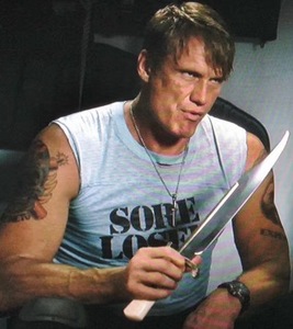 史泰龙敢死队防身刀具吉尔希本expendables bowie 金背大博伊