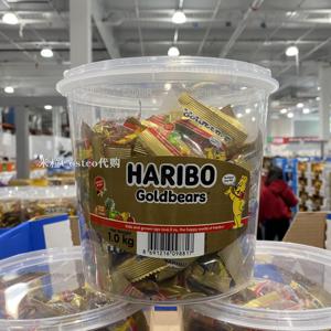 上海costco购土耳其进口HARIBO哈瑞宝金熊橡皮混合水果软糖1千克