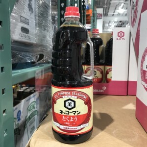 上海costco开市客代购 日本进口soy sauce万字牌德用酱油1.8l