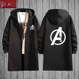 复仇者联盟4钢铁侠托尼中长款风衣周边复联漫威长袖美国队长衣服