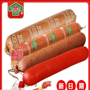 天津特产迎宾二厂老拐头大火腿肠约840g粗大整根酱货老味道香肠