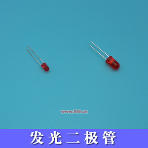 3mm5mm红色led圆头发光二极管 学生物理电路实验小制作小灯珠灯泡