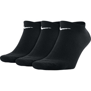 海淘nike value no show socks耐克运动袜子 黑色短袜 3双/包