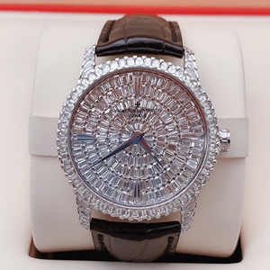 【正品名表】江诗丹顿传承满天星 40毫米 男士腕表 18k白金后镶钻