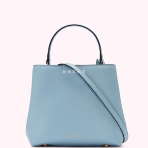 lulu guinness露露·吉尼斯 鼠尾草色女士单肩斜挎手提包 中号包