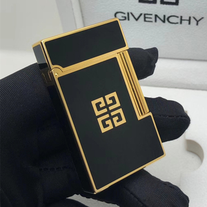 纪梵希givenchy朗声打火机充气体侧滑砂轮情人节男士礼物纯铜清脆
