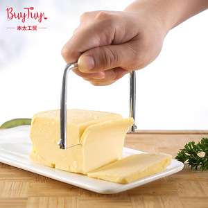 鹅肝切乳酪不锈钢芝士切片器多用黄油刀奶酪刨分割器