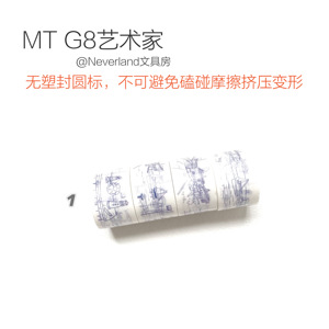 清 整卷 日本 MT 展会限定和纸胶带 G8艺术家 横尾忠則 安西水丸