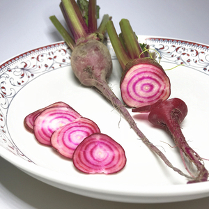 新鲜条纹萝卜 条纹菜头螺旋纹菜头西餐摆盘装饰花草点缀 500g/件