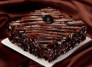 华丰贺氏生日蛋糕动物奶油提前48小时订福州同城配送巧克力黑森林