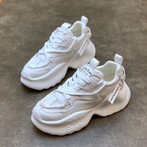 老爹鞋女韩版白色