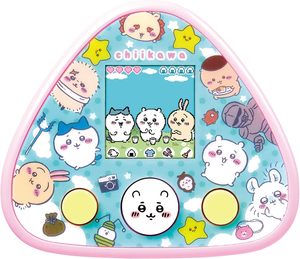 现货 日本正品 chiikawa吉伊卡哇 三角饭团 电子宠物彩屏游戏机