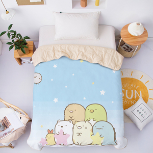 夏季角落生物空调被卡通动漫夏凉被儿童夏天薄被子午休单人学生被