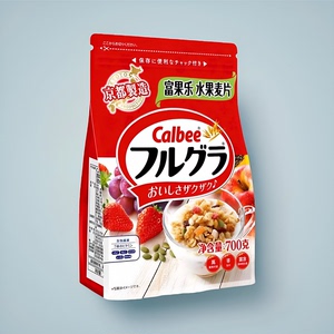 日本calbee卡乐比水果燕麦片脆营养即食早餐冲饮免煮谷物泡酸奶