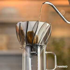 HARIO睡莲滤杯新品V60可拆卸彩色花瓣12片树脂替换手冲咖啡滴滤器