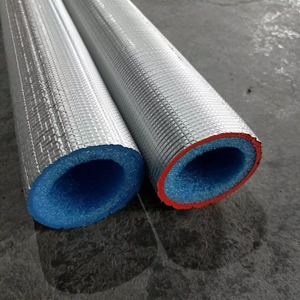 40和50外径水管专用12mm厚铝箔抗晒防老化pe发泡不吸水保温棉套管