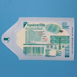 正品美国3m透明敷料防水敷贴敷帖胶布1624w肚脐贴