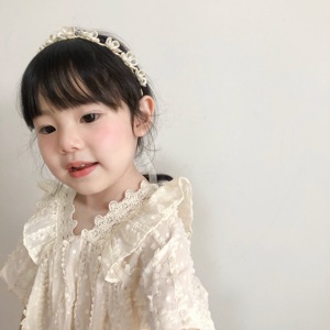儿童花环 韩国淑女宝宝发箍 珍珠花朵公主发带 女童头饰发饰