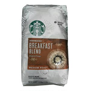 台湾starbucks星巴克早餐综合咖啡豆1.13kg 台湾直邮包邮