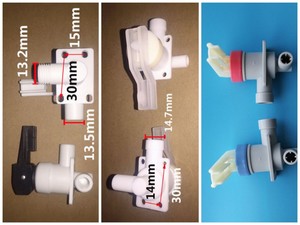 内置饮水机水嘴 开关水龙头冷热水咀 按压式水嘴尺寸一样就可通用