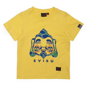 【黄容】代购 evisu福神 童装 短袖大佛头标志时尚t恤男童正品
