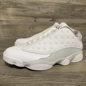 air jordan 13 low pure money aj13 白银 灰白 白猫 310810-100