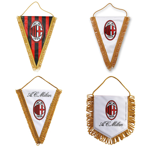 ac米兰官方队旗球迷礼物五角旗三角旗交换旗milan