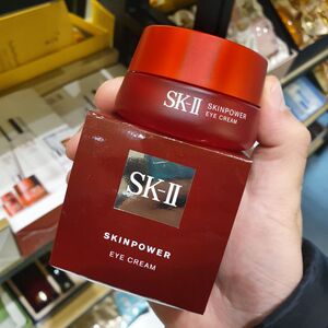 日本sk2/sk-ii/skii微肌因修护焕采眼霜女15g大眼睛新大眼大红瓶
