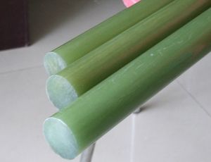 进口环氧树脂棒 玻璃纤维棒 FR4圆棒 水绿色 耐高温耐高压玻纤棒/