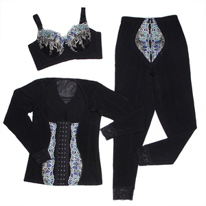 正品基玫莱珀妮身材管理器长款三件套美体模具官网塑身内衣胸托女