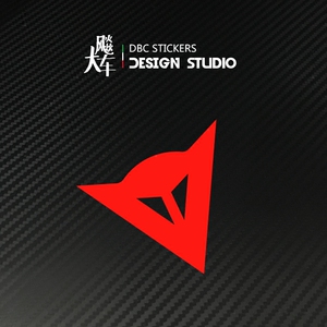 意大利 dainese 丹尼斯 实物图 头盔贴纸 机车贴纸 03 反光贴纸