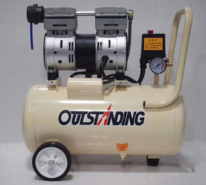 奥突斯220V静音小型气泵空压机压缩机木工喷漆气磅30L/50L/60L