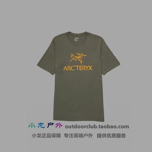 24男款ARCTERYX Arc'Word Logo Shirt SS 始祖鸟短袖棉T恤X7991