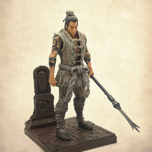 【现货包邮】忠裔堂手办水浒传古代兵人模型关节可动九纹龙史进