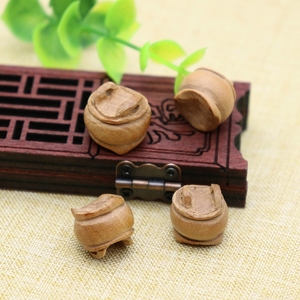 桃木配饰 肥城 桃木手工diy 宝宝平安挂饰 编手链钥匙扣 平安香炉